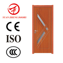 PVC-Tür Profil Holz Tür Designs Made in China
